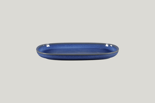 RAK EAOP26CO Ease Oval Plate, 7.1"L, Cobalt (Case of 6)