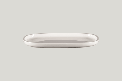 RAK EAOP30 Ease Oval Plate, 7.85"L, White (Case of 6)