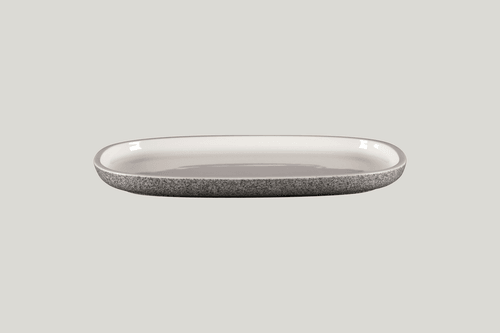 RAK EAOP30DU Ease Oval Plate, 7.85"L, Dual (Case of 6)