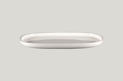 RAK EAOP33 Ease Oval Plate, 9.05"L, White (Case of 6)