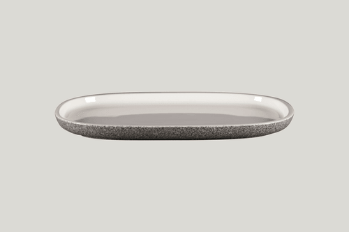 RAK EAOP33DU Ease Oval Plate, 9.05"L, Dual (Case of 6)