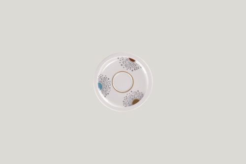 RAK EASA13D208 Ease Saucer for Espresso Cup, 4.9" dia., Ivoris (Case of 12)