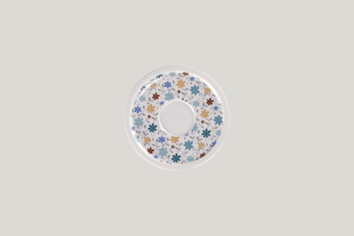 RAK EASA16D207 Ease Saucer for Coffee Cup, 6.4"dia., Ivoris (Case of 12)