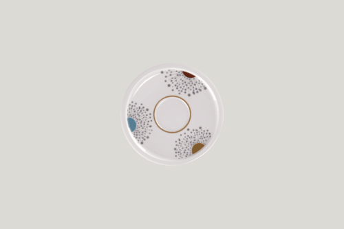 RAK EASA16D208 Ease Saucer for Coffee Cup, 6.4"dia., Ivoris (Case of 12)