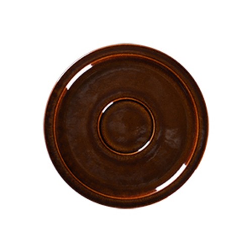 RAK EASA16HO Ease Saucer for Coffee Cup, 6.4" dia., Honey (Case of 12)