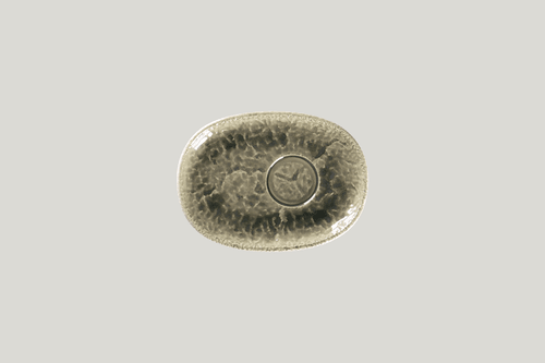 RAK KSOSA19ST Krush Oval Saucer, 7.5"L x 5.5"W, Steel (Case of 12)