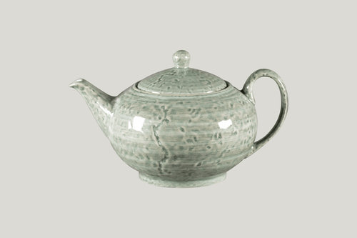 RAK KSTP110SG Krush Teapot & Lid, 37.19oz., Sage (Case of 4)
