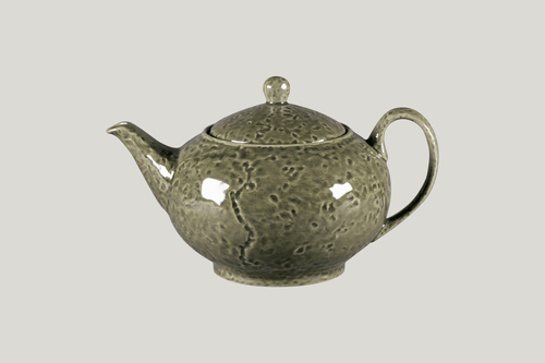 RAK KSTP110ST Krush Teapot & Lid, 37.19oz., Steel (Case of 4)