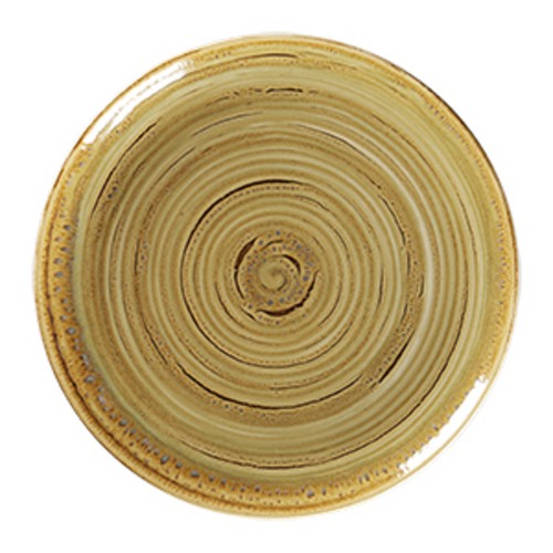 RAK SGRNNPR29 Spot Flat Coupe Plate, 11.4" dia., Garnet (Case of 12)
