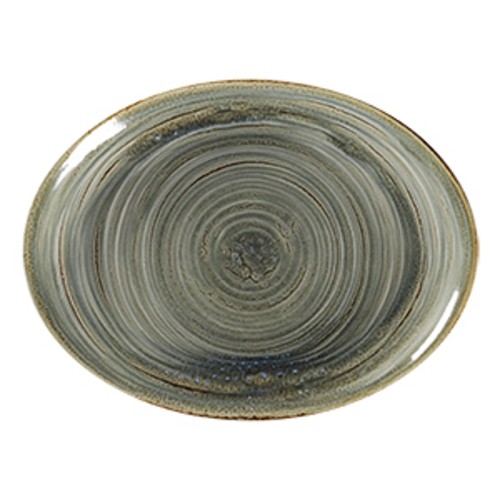 RAK SPTNNOP26 Spot Oval Platter, 10.25"L x 7.5"W, Peridot (Case of 12)