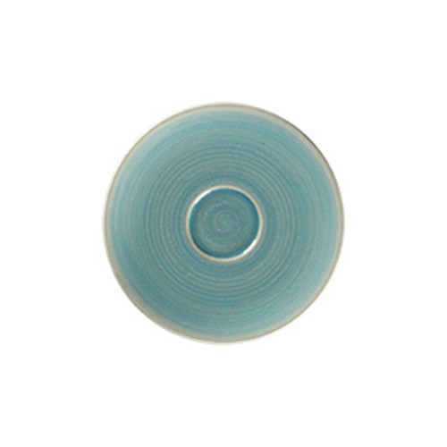 RAK SSRCLSA13 Spot Saucer for Espresso Cup, 5.1" dia., Sapphire (Case of 12)
