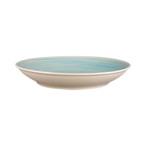 RAK SSRNNDP28 Spot Deep Coupe Plate, 42.25oz., Sapphire (Case of 12)