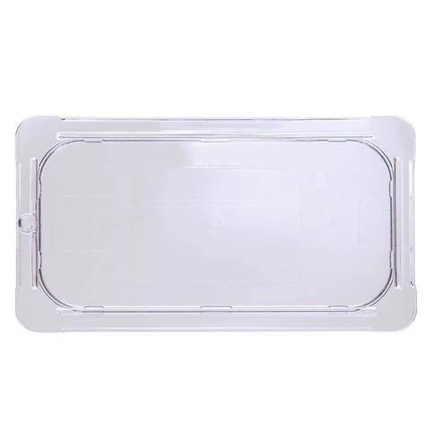Carlisle 10276U07 StorPlus Food Pan Lid, 1/3 Size, Clear
