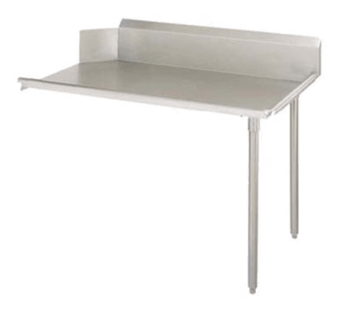 John Boos EDTC8-S30-R26-X Left to Right Straight-Clean Dishtable, 30-3/8"W x 26"L