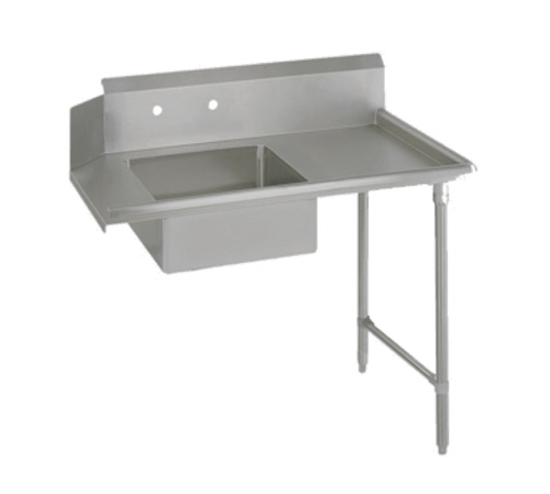 John Boos EDTS8-S30-R26-X Right to Left Straight-Soiled Dishtable, 30-3/8"W x 26"L