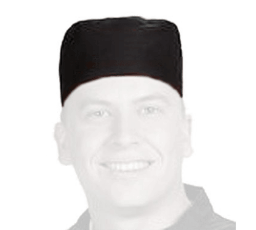 Chef Revival H008-XL Black Pill Box Hat, XL