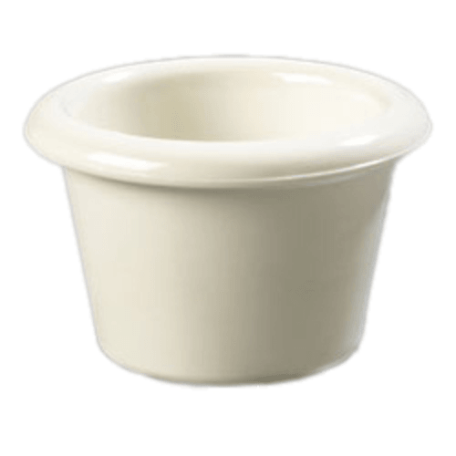 Carlisle S27742 Smooth Melamine Ramekin, 1-3/4oz, Bone