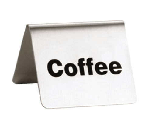 Tablecraft B1 Stainless Steel Coffee Buffet Tent, 2-1/2 X 2 X 2"