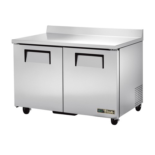 True TWT-48-HC 48" Two Solid Door Worktop Refrigerator