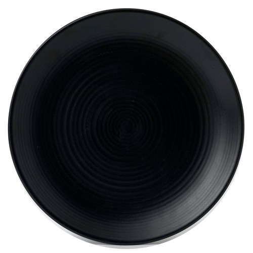 Arc Cardinal EJ295 Evo Jet Coupe Plate, 11-5/8", Black (Case of 12)