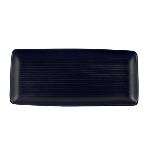 Arc Cardinal EJ356 Evo Jet Rectangular Chef's Tray, 14"X6-1/2", Black (Case of 8)