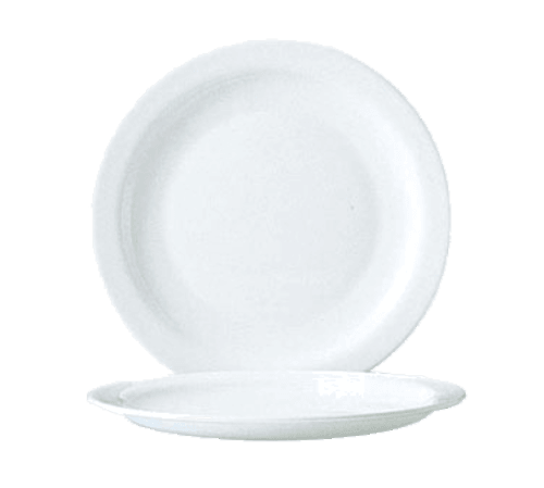 Arc Cardinal 57974 Restaurant White Side Plate, 7-1/2", White (Case of 24)