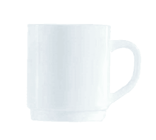 Arc Cardinal 64733 Restaurant White Mug, 10oz, White (Case of 36)