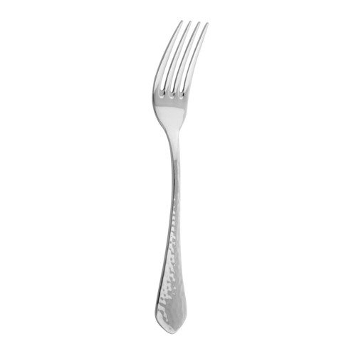 Arc Cardinal T8029 Stone Hammered Finish Salad Fork, 6-7/8", 18/10 Stainless Steel (Case of 12)