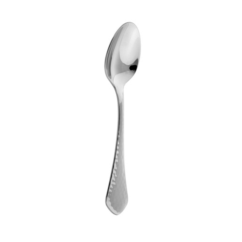 Arc Cardinal T8028 Stone Hammered Finish Teaspoon, 6", 18/10 Stainless Steel (Case of 12)