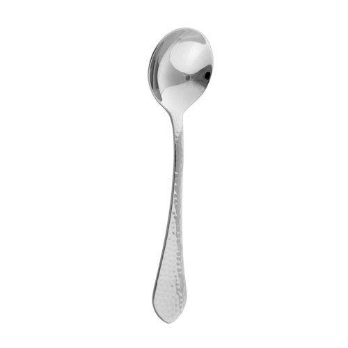 Arc Cardinal T8009 Stone Bouillon Spoon, 6-7/8", 18/10 Stainless Steel (Case of 12)