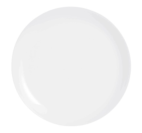 Arc Cardinal N9361 Evolutions White Coupe Plate, 10", White (Case of 24)