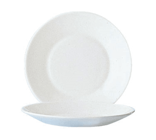 Arc Cardinal 22530 Restaurant White Wide Rim Side Plate, 7-1/2", White (Case of 24)