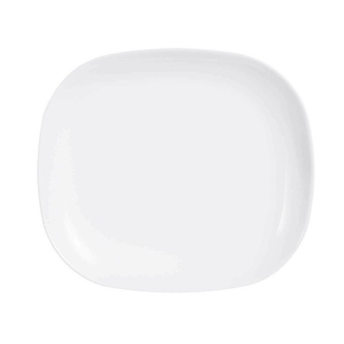 Arc Cardinal L2808 Evolutions White Rectangular Plate, 8-1/4"X7-1/4", White (Case of 24)
