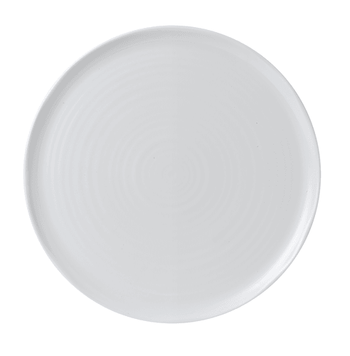 Arc Cardinal FN899 Organic White Flat Plate, 12-1/2" White (Case of 6)