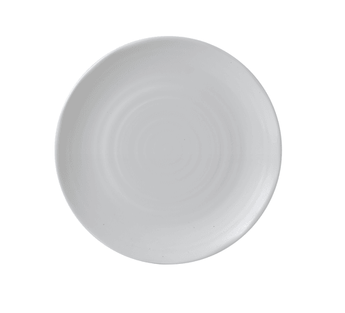 Arc Cardinal FN878 Organic White Coupe Plate, 9", White (Case of 12)