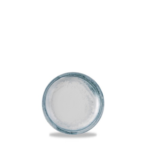 Arc Cardinal FN502 Finca Limestone Narrow Rim Plate, 6", Blue (Case of 12)