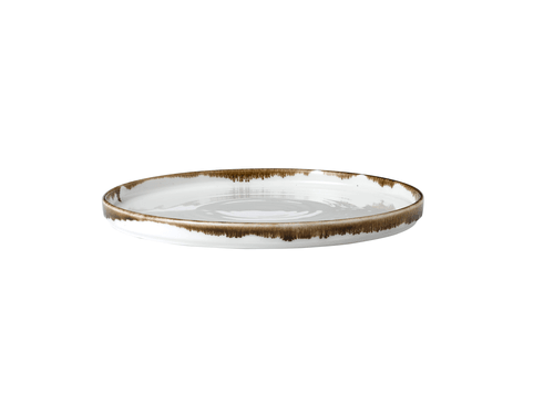 Arc Cardinal HNW10 Harvest Natural Walled Plate, 10-1/4", Natural (Case of 6)