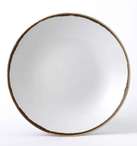 Arc Cardinal HN281 Harvest Natural Deep Plate, 11", Natural (Case of 12)