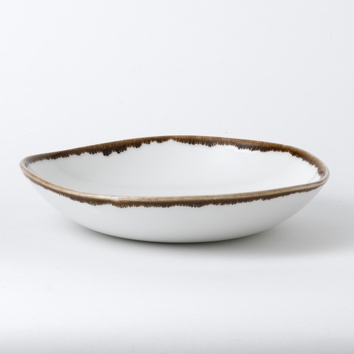 Arc Cardinal HN253 Harvest Natural Trace Bowl, 38oz, 9-7/8", Natural (Case of 12)