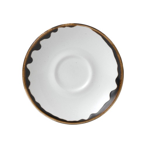 Arc Cardinal FM738 Harvest Natural Espresso Saucer, 4-1/2", Natural (Case of 12)