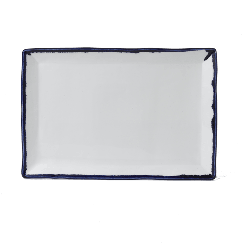 Arc Cardinal HIR13 Harvest Ink Rectangular Tray, 13-1/4"X9", Blue (Case of 6)