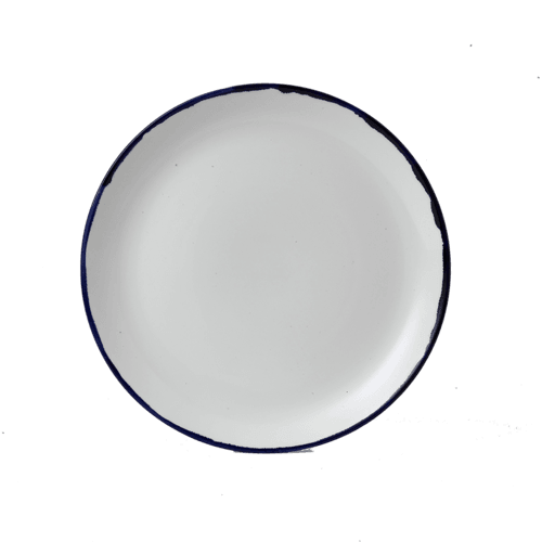 Arc Cardinal HI111 Harvest Ink Coupe Plate, 11-1/4", Blue (Case of 12)