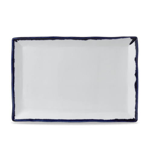 Arc Cardinal HIR11 Harvest Ink Rectangular Tray, 11-1/4"X7-1/2", Blue (Case of 6)