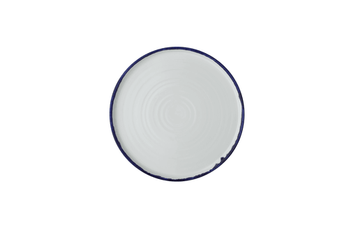 Arc Cardinal FP112 Harvest Ink Walled Plate, 10-1/4", Blue (Case of 6)