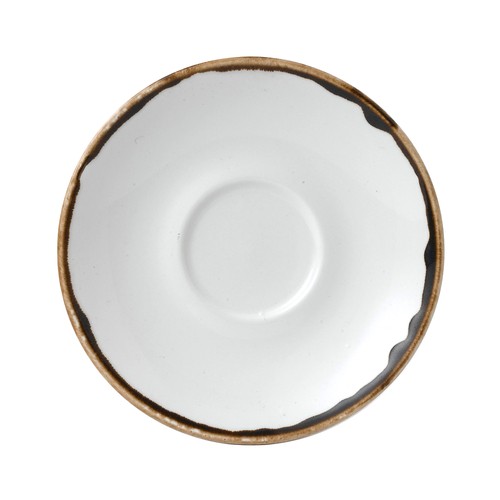 Arc Cardinal FM736 Harvest Natural Saucer, 6-1/4", Natural (Case of 12)