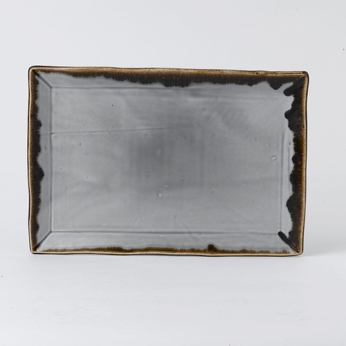 Arc Cardinal HGR13 Harvest Grey Rectangular Tray, 13-1/4"X9", Grey (Case of 6)