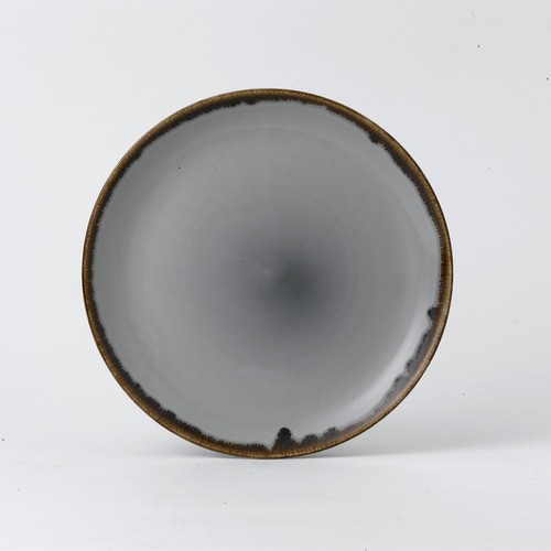 Arc Cardinal HG112 Harvest Grey Coupe Plate, 11-1/4", Grey (Case of 12)