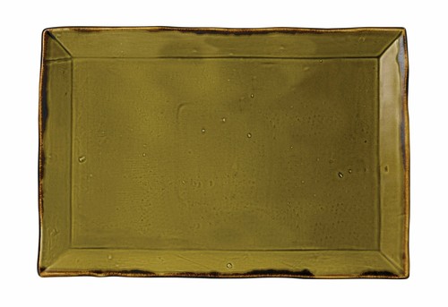 Arc Cardinal HG002 Harvest Green Rectangular Tray, 13-1/4"X9", Green (Case of 6)