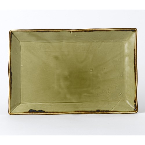Arc Cardinal HG001 Harvest Green Rectangular Tray, 11-1/4"X7-1/2", Green (Case of 6)