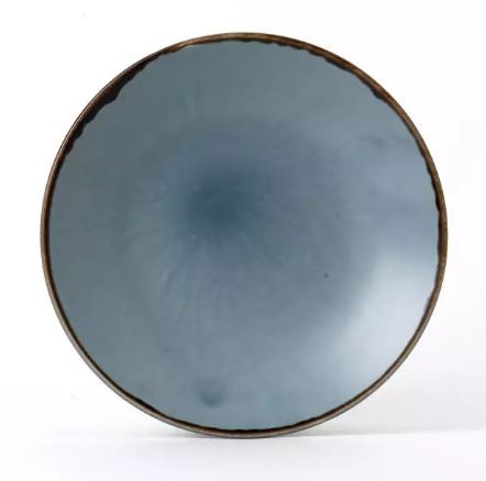 Arc Cardinal HBL11 Harvest Blue Coupe Plate, 11", Blue (Case of 12)